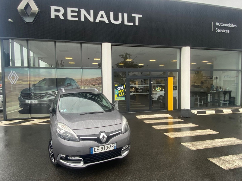 Renault GRAND SCENIC III 1.5 DCI 110CH BOSE EDC EURO6 7 PLACES 2015 Diesel GRIS CASSIOPEE Occasion à vendre
