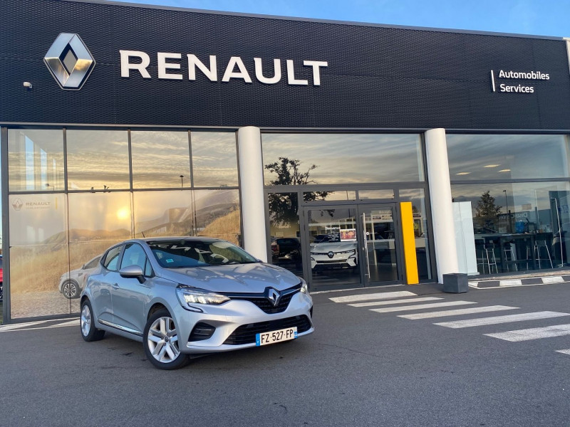 Renault CLIO V 1.6 E-TECH 140CH BUSINESS -21 Hybride GRIS PLATINE Occasion à vendre