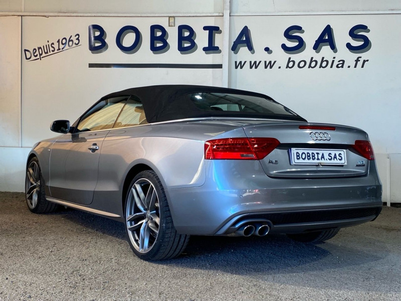 Photo 2 de l'offre de AUDI A5 CABRIOLET 2.0 TDI 190 CLEAN DIESEL S LINE EURO6 à 29990€ chez BOBBIA SAS