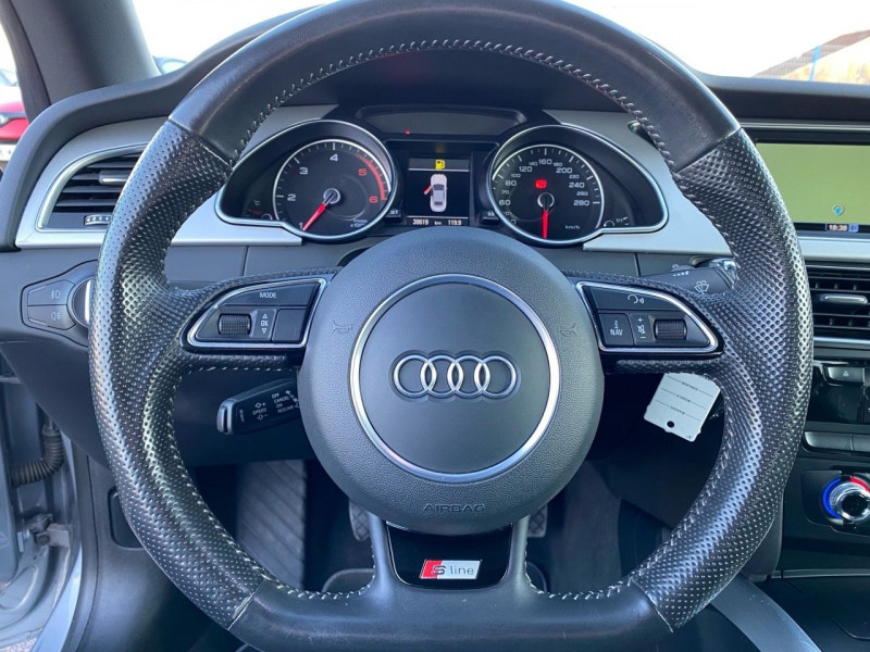 Photo 12 de l'offre de AUDI A5 CABRIOLET 2.0 TDI 190 CLEAN DIESEL S LINE EURO6 à 29990€ chez BOBBIA SAS