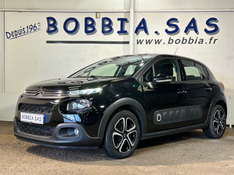 Citroen C3 PURETECH 82CH FEEL S&S E6.D Essence NOIR Occasion à vendre