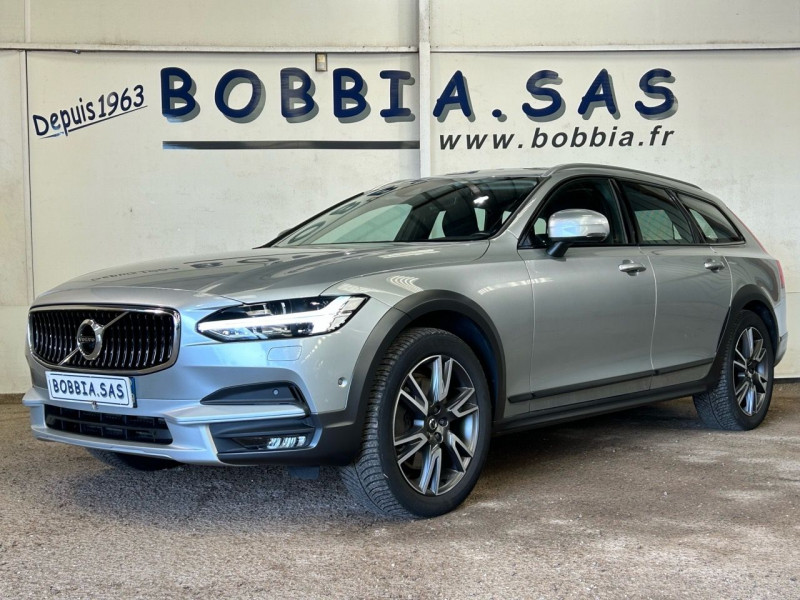 Volvo V90 CROSS COUNTRY D4 AWD 190CH LUXE GEARTRONIC Diesel GRIS CLAIR Occasion à vendre