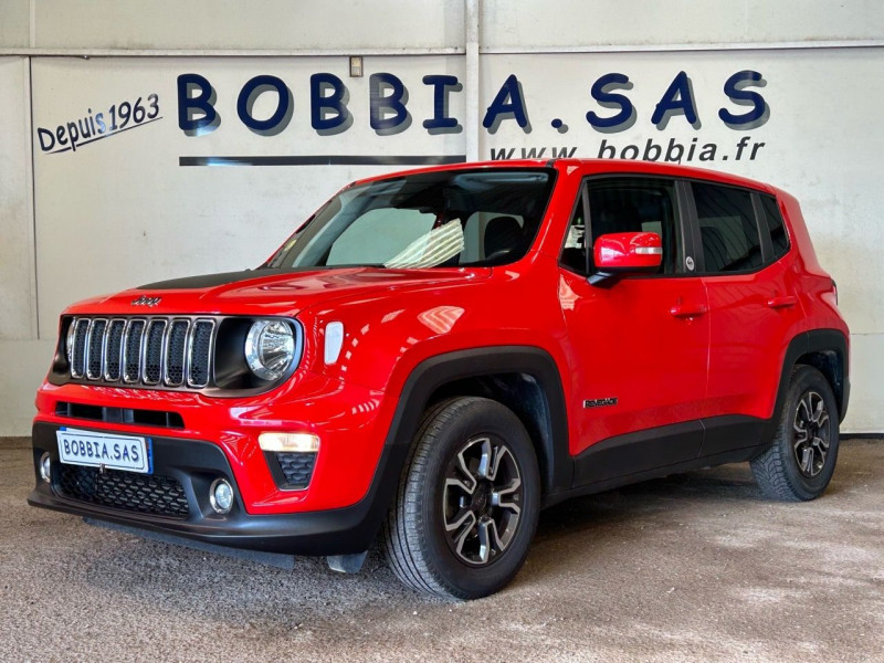 Jeep RENEGADE 1.6 MULTIJET 120CH QUIKSILVER Diesel ROUGE Occasion à vendre