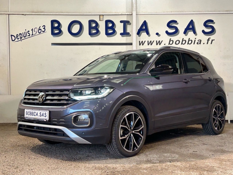 Volkswagen T-CROSS 1.0 TSI 110CH STYLE DSG7 Essence GRIS Occasion à vendre