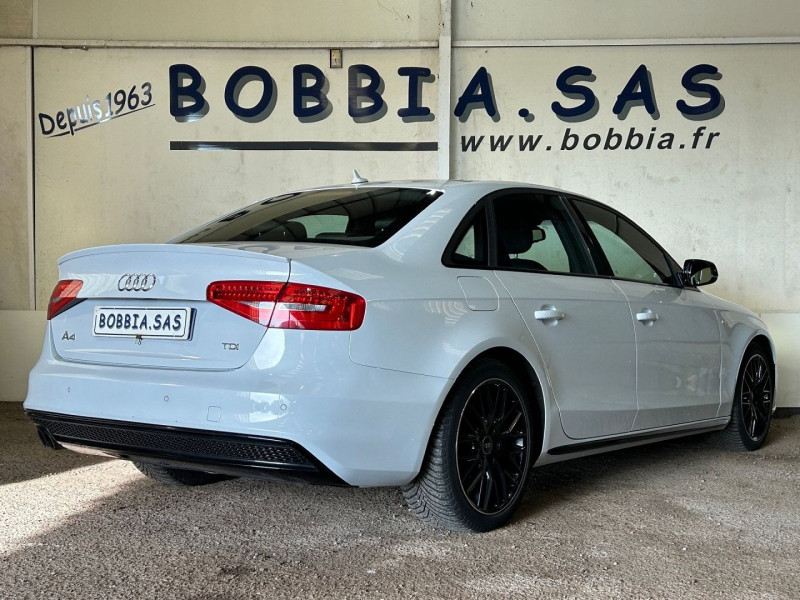 Photo 4 de l'offre de AUDI A4 2.0 TDI 150CH CLEAN DIESEL DPF S LINE EURO6 à 16900€ chez BOBBIA SAS