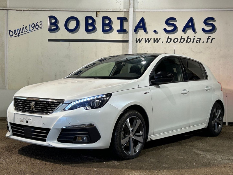 Peugeot 308 1.5 BLUEHDI 130CH S&S GT LINE EAT8 Diesel BLANC NACRÉ Occasion à vendre