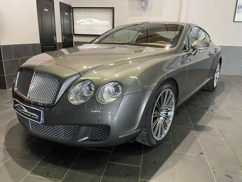 Bentley CONTINENTAL GT 6.0 SPEED Essence GRIS C Occasion à vendre