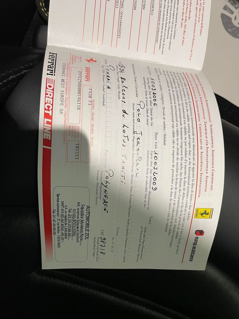 Photo 16 de l'offre de FERRARI F430 V8 4.3 F1 à 109990€ chez Signature auto