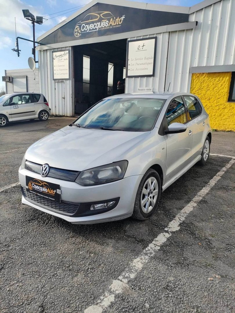 Photo 2 de l'offre de VOLKSWAGEN POLO 1.2 TDI 75CH FAP TRENDLINE 5P à 4200€ chez Coyecques Auto plus