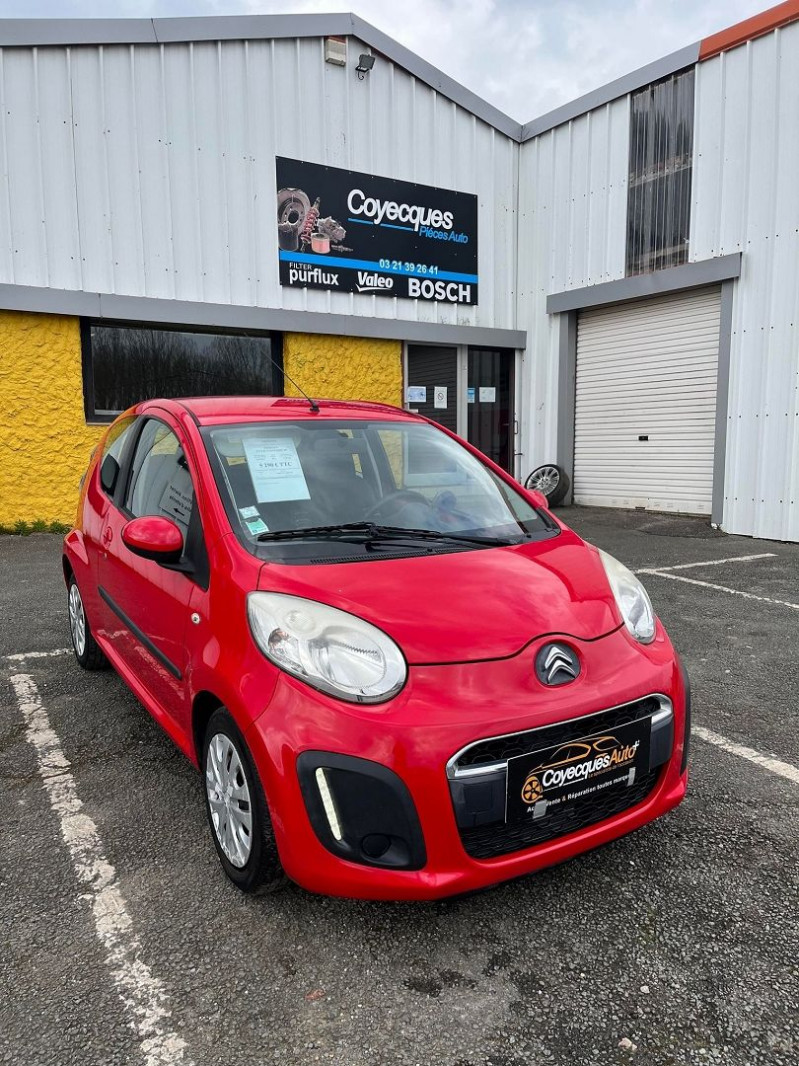 Citroen C1 1.0 I CONFORT 3P Essence ROUGE Occasion à vendre