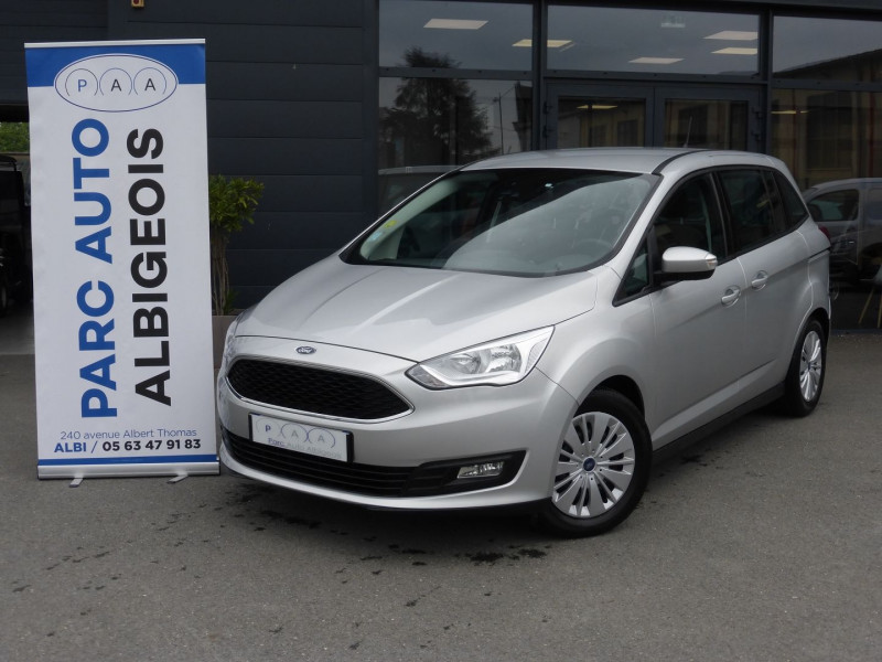 Ford GRAND C-MAX 1.5 TDCI 120CH STOP&START TREND BUSINESS EURO6.2 Diesel GRIS C Occasion à vendre