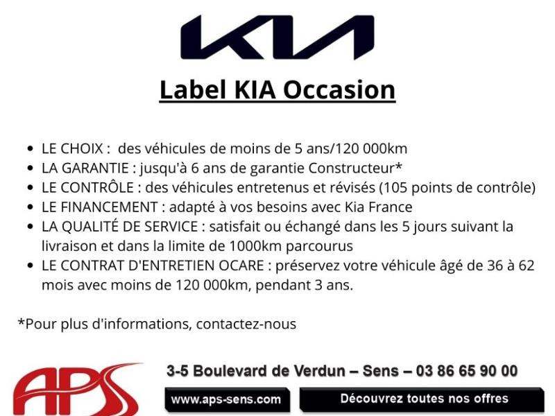 Photo 16 de l'offre de KIA Stinger 2.2 CRDi 200ch ISG GT Line Pack Premium BVA8 Euro6d-T à 28990€ chez APS