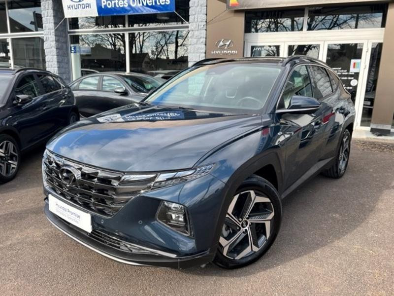 Hyundai Tucson 1.6 CRDI 136ch Hybrid 48V Executive DCT7 Diesel/Micro-Hybride Gris Foncé Occasion à vendre