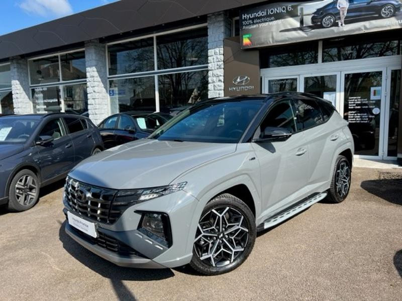Hyundai Tucson 1.6 T-GDi 230ch Hybrid N Line Executive BVA6 Hybride GRIS C Occasion à vendre