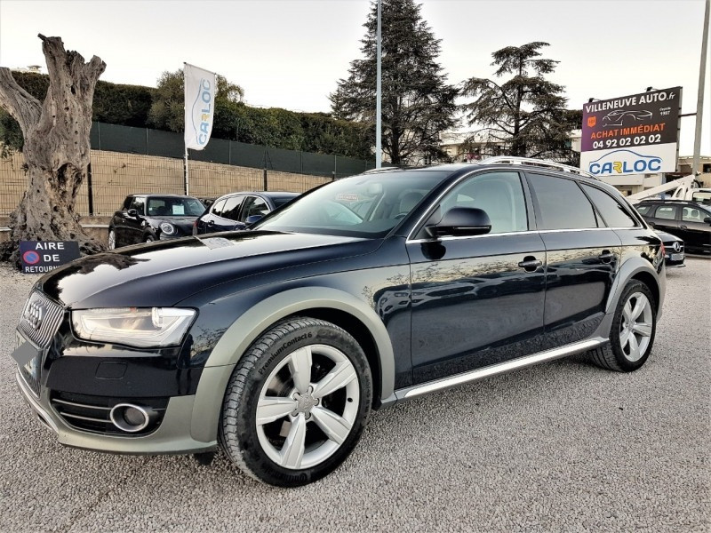 Audi A4 ALLROAD 2.0 TDI 190CH DESIGN LUXE QUATTRO S TRONIC 7 Diesel BLEU NUIT Occasion à vendre