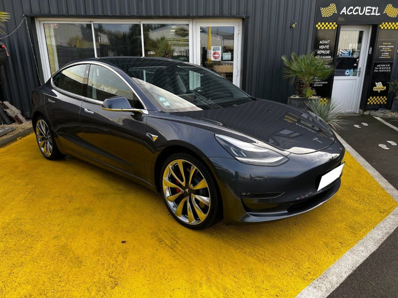 Tesla MODEL 3 PERFORMANCE PUP AWD UPGRADE Electrique GRIS F Occasion à vendre