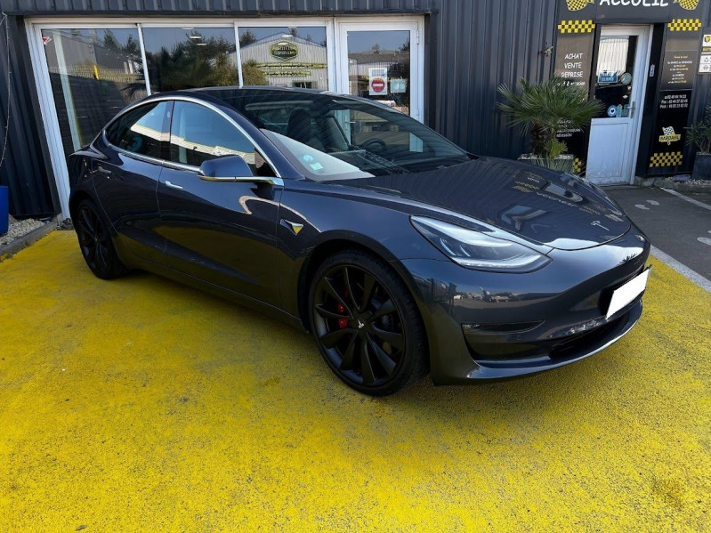 Tesla MODEL 3 PERFORMANCE PUP AWD UPGRADE Electrique GRIS F Occasion à vendre