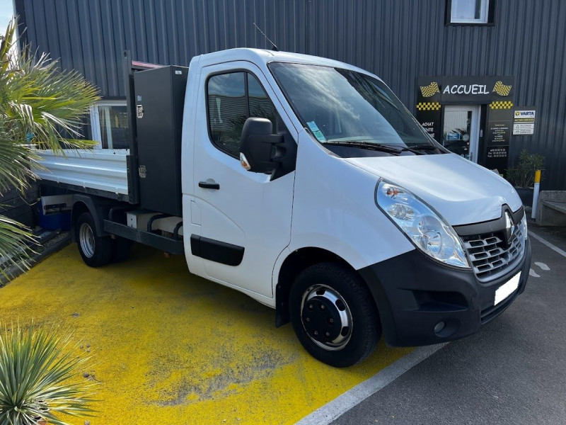 Renault MASTER III BENNE R3500RJ L3 2.3 DCI 165CH ENERGY +COFFRE CONFORT EUROVI Diesel BLANC Occasion à vendre