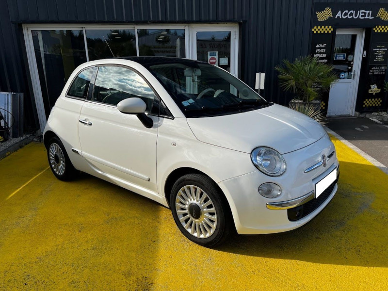 Fiat 500 1.2 8V 69CH S&S POP Essence BLANC Occasion à vendre