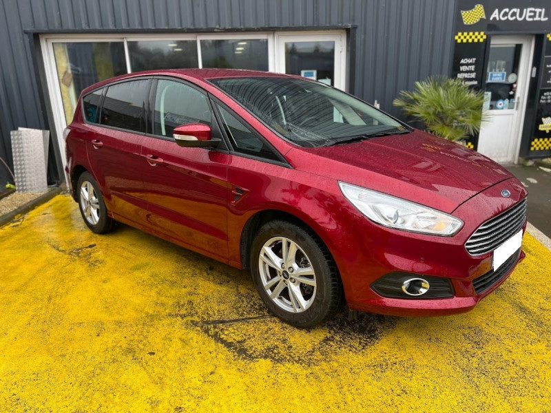 Ford S-MAX 2.0 ECOBLUE 120CH TREND BUSINESS EURO6.2 Diesel ROUGE Occasion à vendre