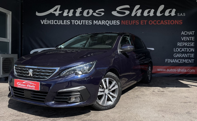 Peugeot 308 1.5 BLUEHDI 130CH S&S ALLURE BUSINESS EAT8 Diesel BLEU C Occasion à vendre