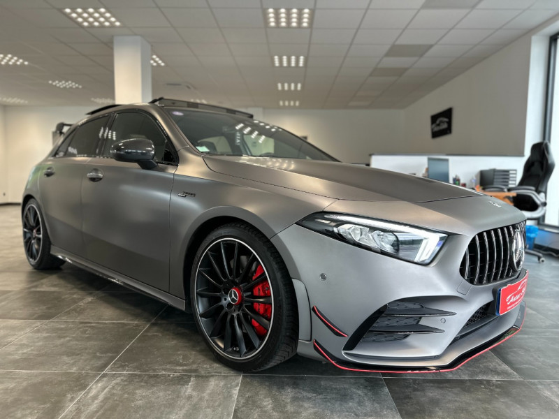 Photo 2 de l'offre de MERCEDES-BENZ CLASSE A 35 AMG 306CH 4MATIC 7G-DCT SPEEDSHIFT AMG à 69970€ chez Autos Shala