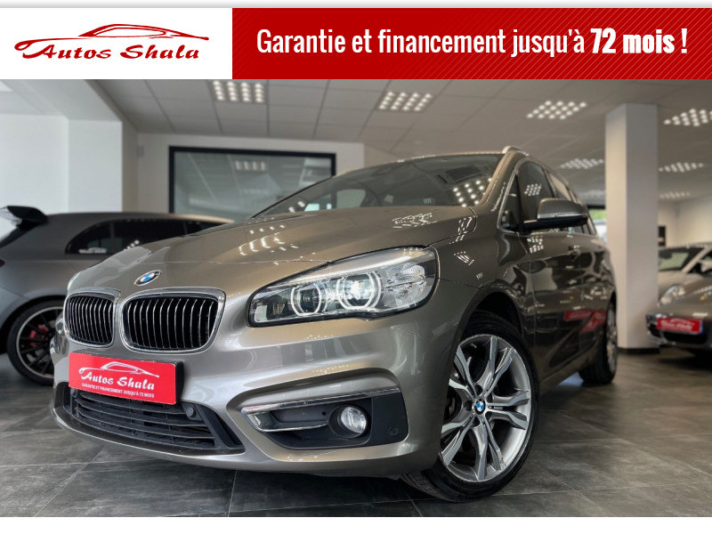 Bmw SERIE 2 GRAN TOURER (F46) 220DA XDRIVE 190CH LUXURY Diesel GRIS Occasion à vendre