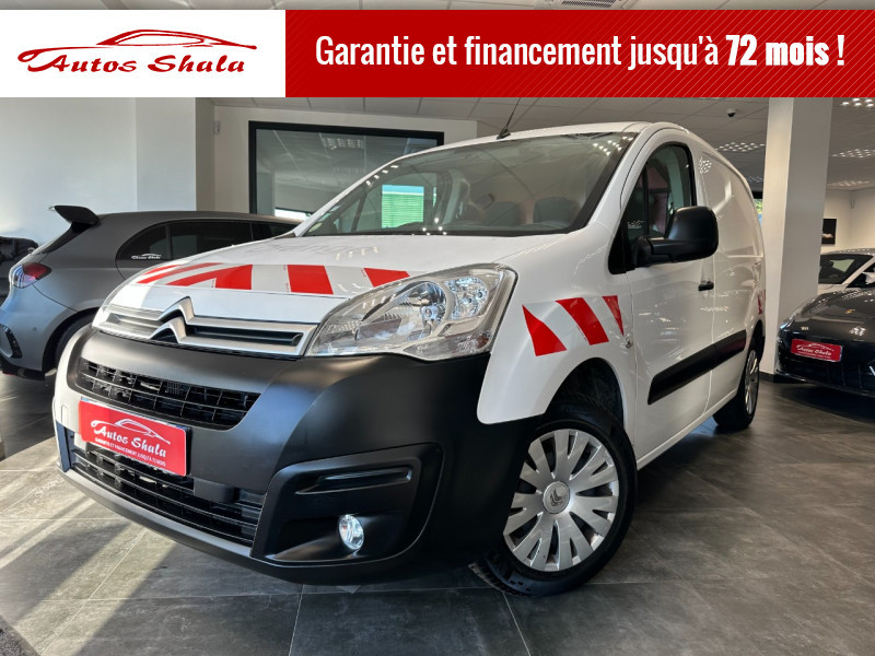 Citroen BERLINGO M 1.6 BLUEHDI 100 S&S BUSINESS Diesel BLANC BANQUISE Occasion à vendre