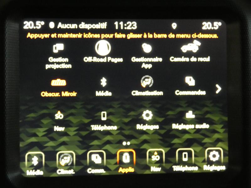 Photo 12 de l'offre de JEEP Wrangler Unlimited 2.0 T 380ch 4xe 80th Anniversary Command-Trac à 70990€ chez Autovia Véhicules Multimarques