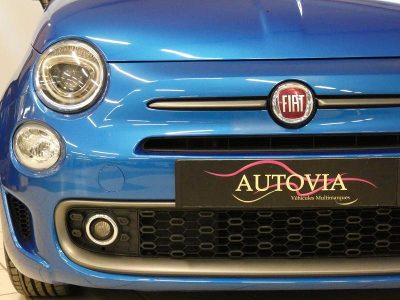 Photo 7 de l'offre de FIAT 500 1.2 8v 69ch Lounge à 12980€ chez Autovia Véhicules Multimarques