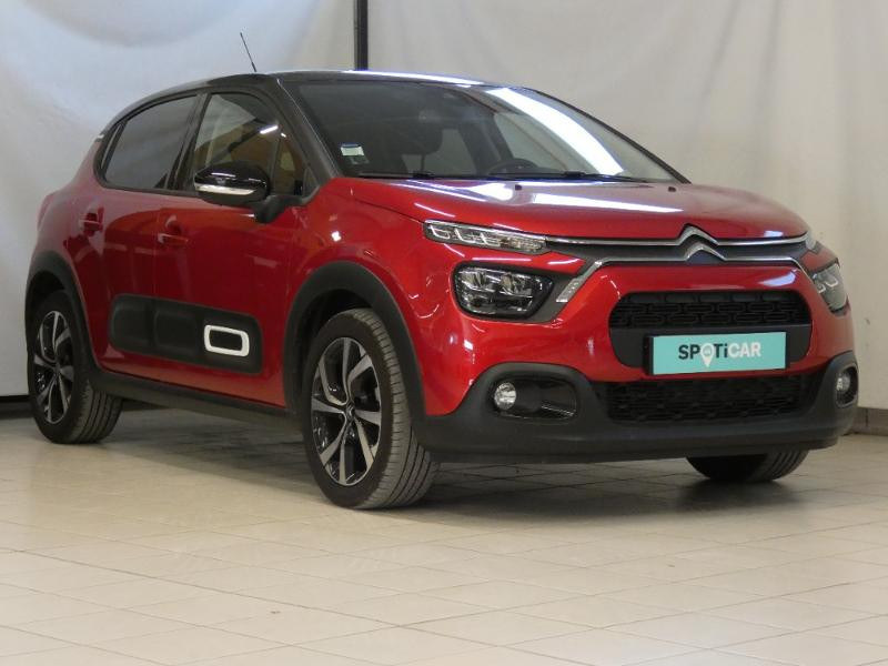 Citroen C3 1.5 BlueHDi 100ch S&S Shine Pack E6.d Diesel Rouge Occasion à vendre