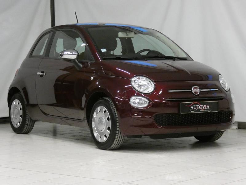 Fiat 500 1.2 8v 69ch Pop Essence Coloris Métal Opéra Bordeaux Occasion à vendre