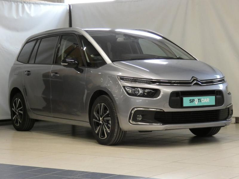 Citroen Grand C4 SpaceTourer BlueHDi 130ch S&S Shine Pack EAT8 E6.d Diesel Gris Acier (M) Occasion à vendre