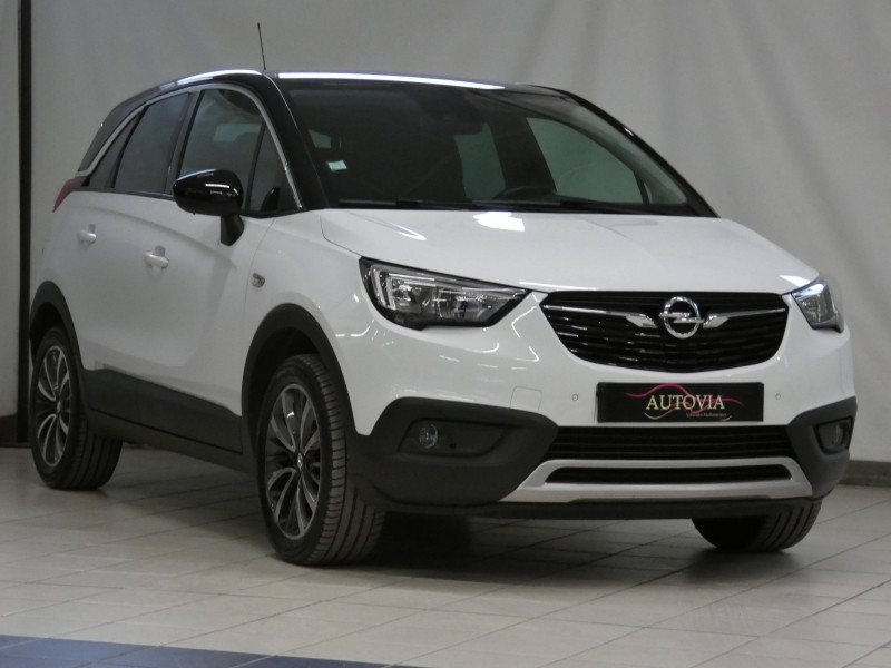 Opel Crossland X 1.2 Turbo 110ch Innovation BVA Essence Blanc Glacier/Toit Noir Profond Occasion à vendre