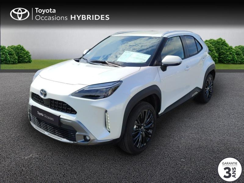 Toyota Yaris Cross 116h Trail MY21 Hybride : Essence/Electrique Blanc Lunaire Nacré Occasion à vendre