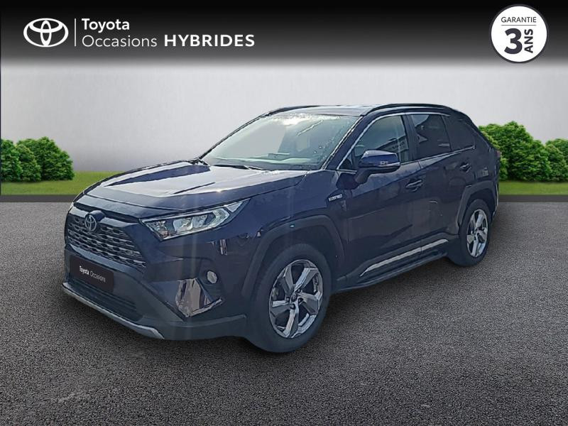Toyota RAV4 Hybride 218ch Dynamic 2WD Hybride Bleu de Prusse métallisé Occasion à vendre