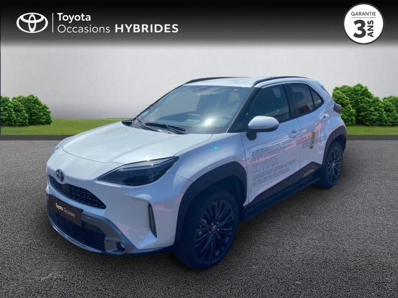 Toyota Yaris Cross 116h Trail + marchepieds MY22 Hybride Blanc Lunaire Nacré Occasion à vendre