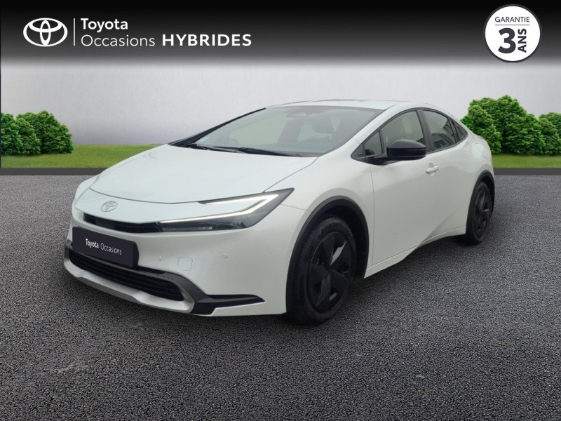 Toyota Prius Rechargeable 2.0 Hybride Rechargeable 223ch Dynamic Hybride Blanc Lunaire Nacré Premium Occasion à vendre