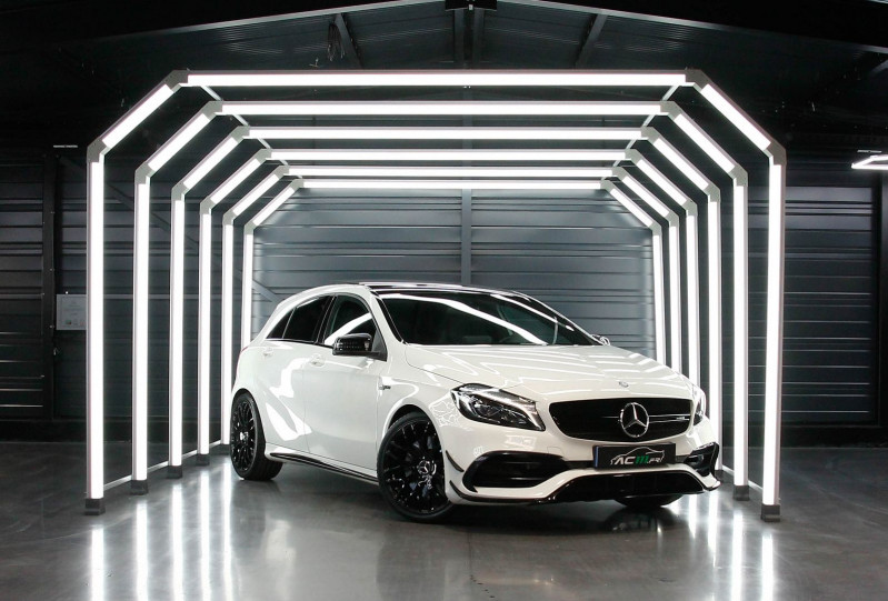 Mercedes-Benz CLASSE A 45 AMG 4MATIC SPEEDSHIFT-DCT Essence BLANC Occasion à vendre