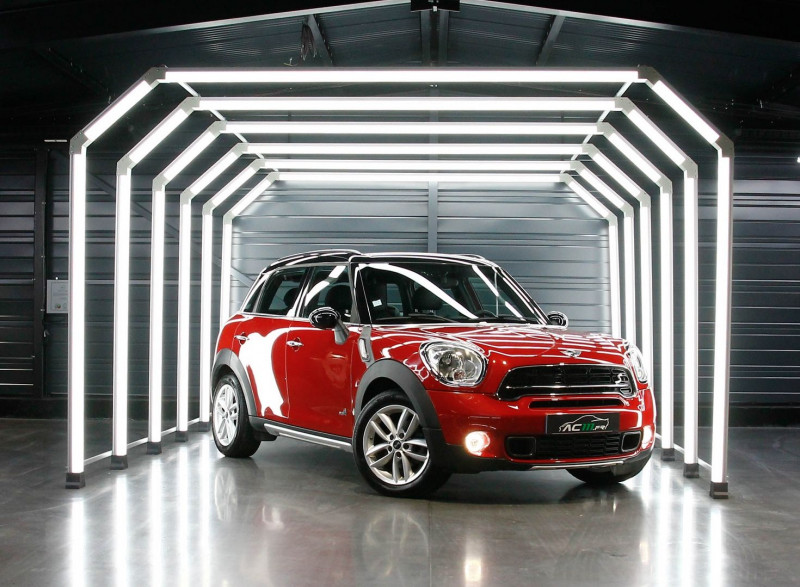 Mini COUNTRYMAN COOPER SD 143CH PACK RED HOT CHILI ALL4 Diesel ROUGE Occasion à vendre