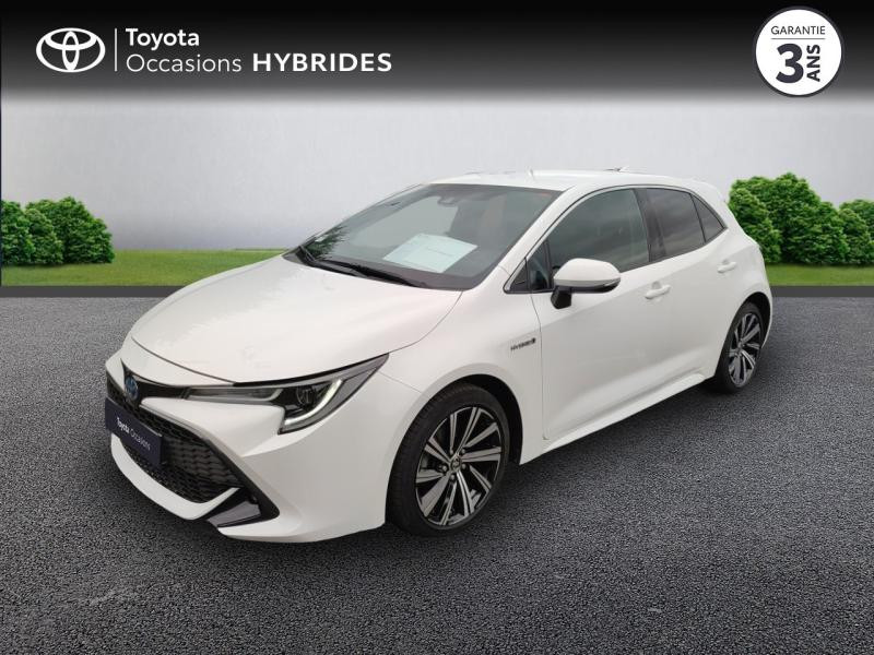 Toyota Corolla 122h Design MY21 Hybride Blanc Pur Occasion à vendre