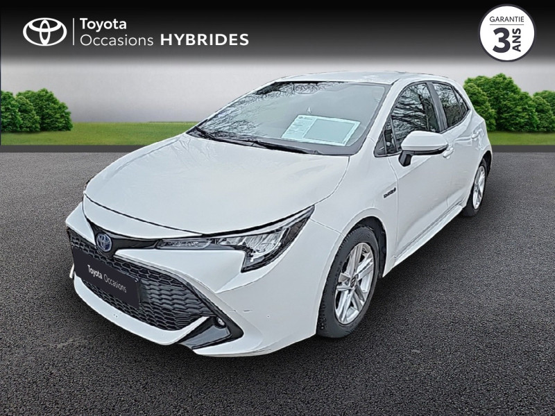 Toyota Corolla 122h Dynamic Business MY20 + support lombaire 5cv Hybride Blanc Pur Occasion à vendre