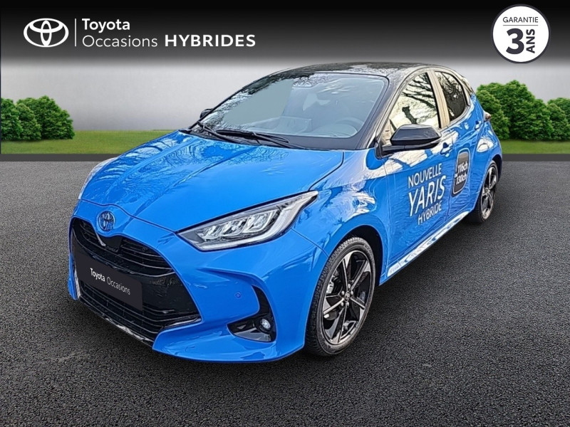 Toyota Yaris 130h Première MC24 Hybride Bi-ton Bleu Neptune / Toit noir Occasion à vendre