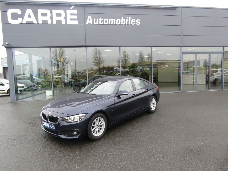 Bmw SERIE 4 GRAN COUPE (F36) 418D BUSINESS Diesel BLEU F Occasion à vendre
