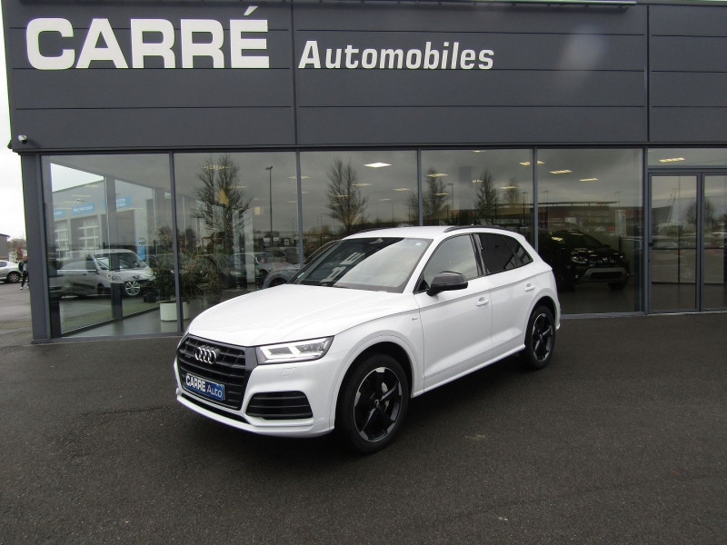 Audi Q5 3.0 V6 TDI 286CH S LINE QUATTRO TIPTRONIC 8 Diesel BLANC Occasion à vendre