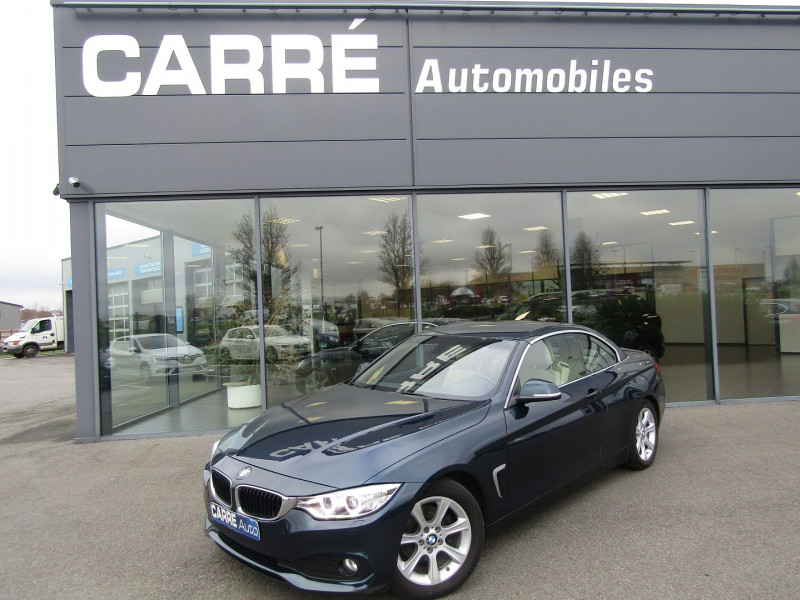 Bmw SERIE 4 CABRIOLET (F33) 420D SPORT Diesel GRIS Occasion à vendre