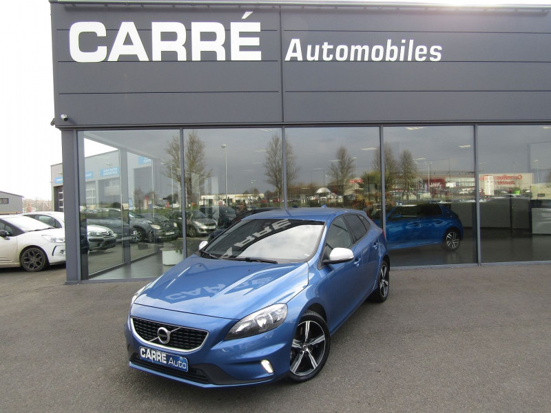 Volvo V40 D3 150CH R-DESIGN Diesel BLEU METAL Occasion à vendre