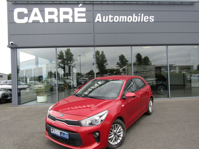 Kia RIO 1.0 T-GDI 120CH ISG ACTIVE DCT7 EURO6D-T Essence ROUGE Occasion à vendre