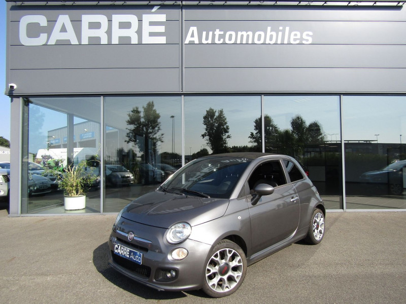 Fiat 500C 1.2 8V 69CH S Essence GRIS C Occasion à vendre