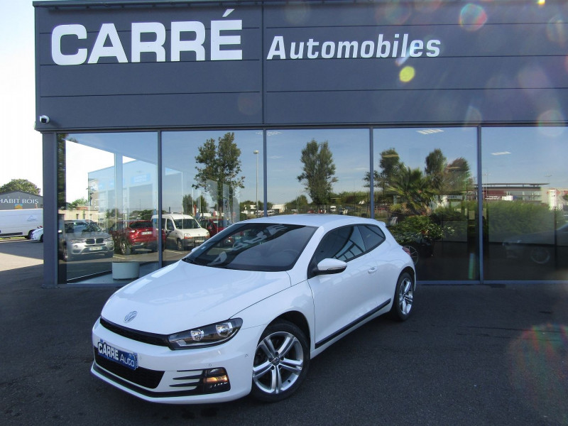 Volkswagen SCIROCCO 2.0 TDI 184CH BLUEMOTION TECHNOLOGY FAP SPORTLINE DSG6 Diesel BLANC Occasion à vendre